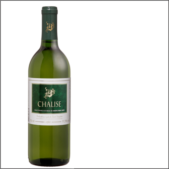 VINHO NACIONAL CHALISE 750ML BRANCO SECO