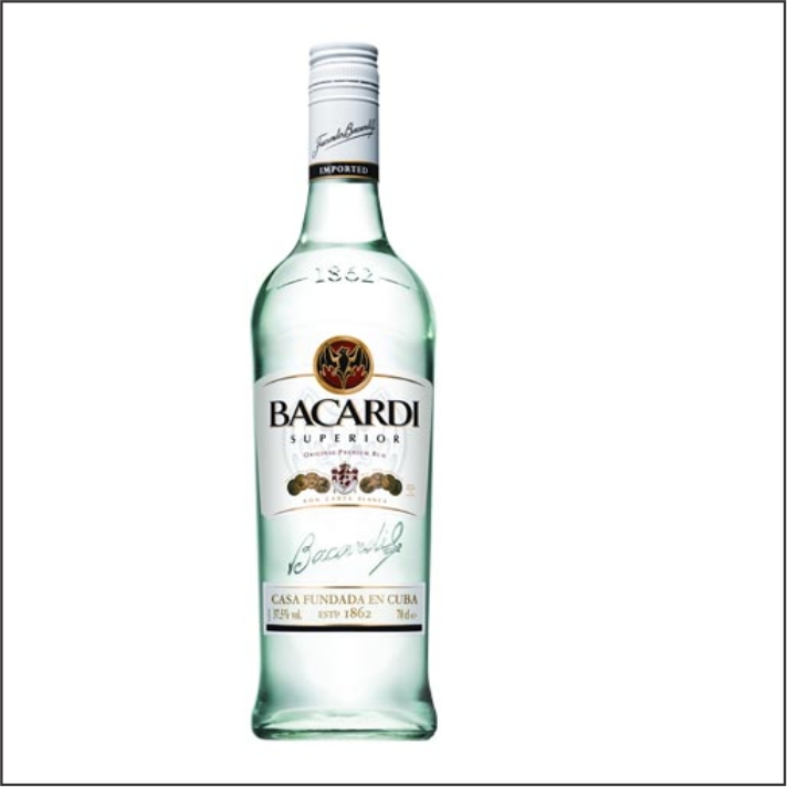 RON BACARDI 980ML CARTA BLANCA