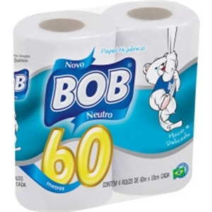 PAPEL HIG BOB FS C/4 60M NEUTRO