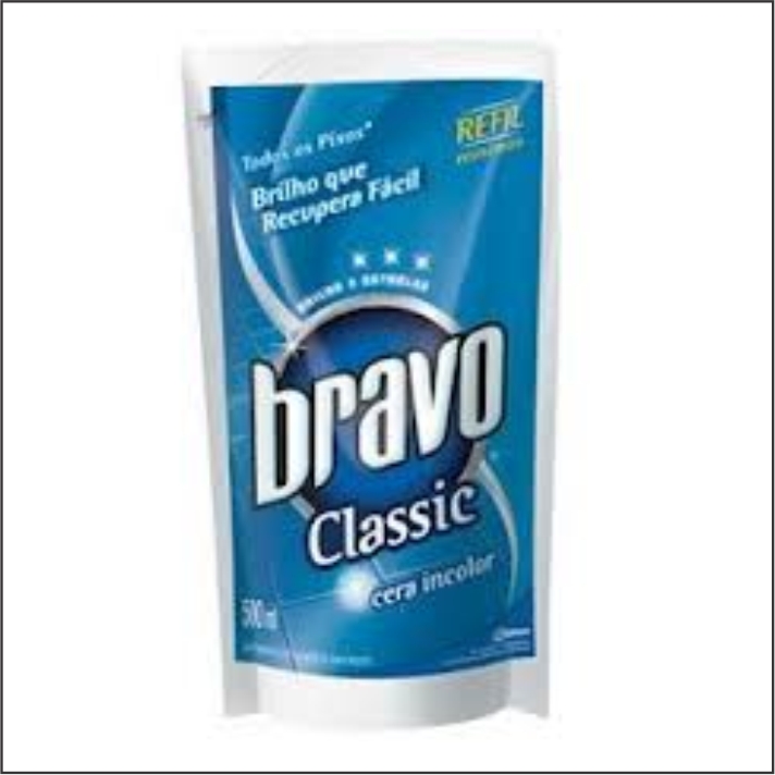 CERA BRAVO CLASSICO REF 500ML INCOLOR