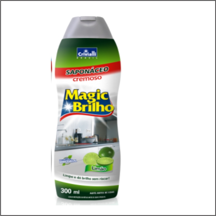 SAPOLIO MAGIC BRLHO 300ML LIMAO