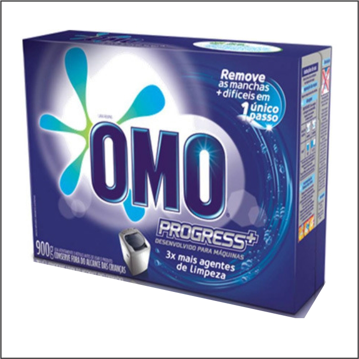 DETERGENTE PO OMO 900G PROGRESS