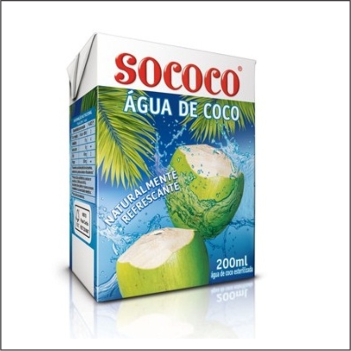 AGUA COCO SOCOCO TP 200ML