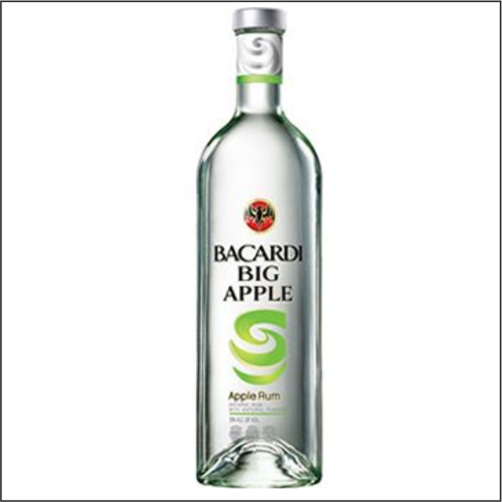 RON BACARDI BIG APPLE 750ML