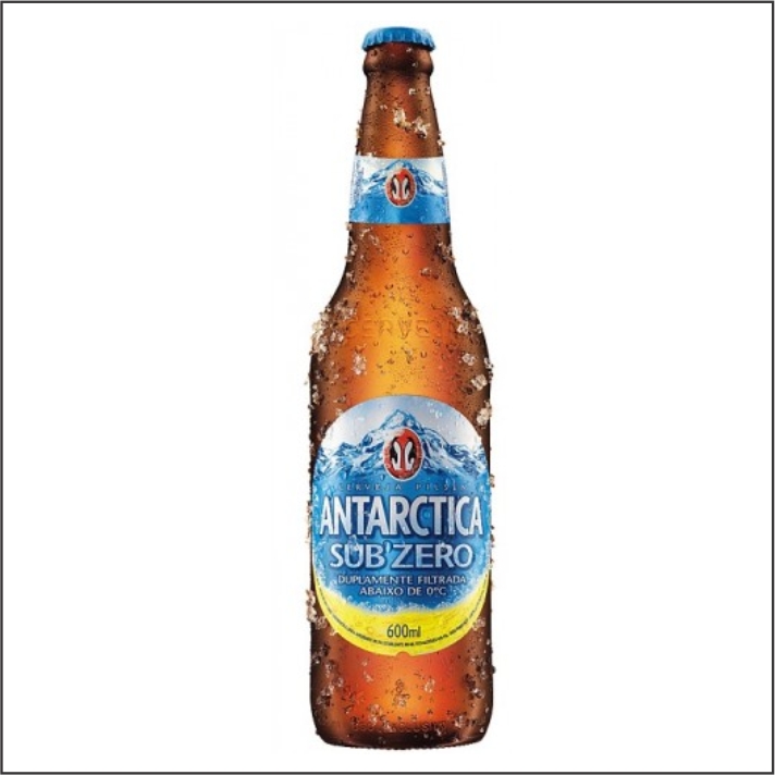 CERVEJA AMBEV GARRAFA 600ML ANTARCTICA SUB ZERO