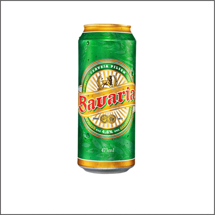 CERVEJA BAVARIA PILSEN LATA 473ML